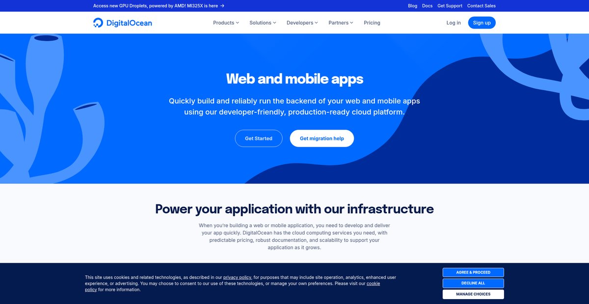 Mobile App Hosting - Build & Scale in the Cloud Screenshot