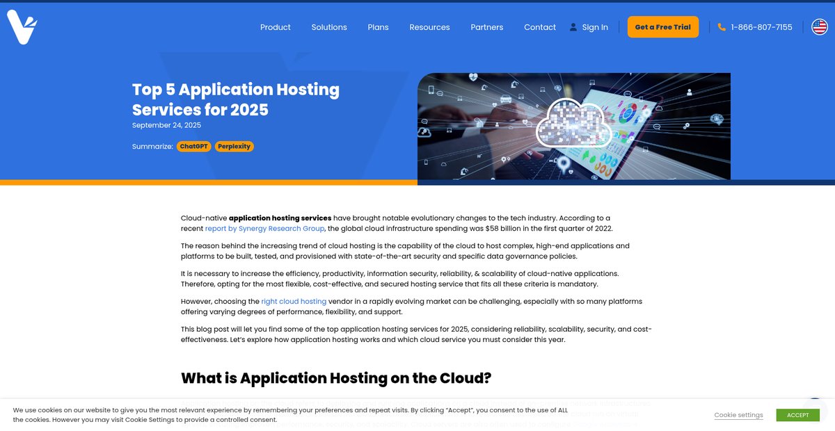 Best Application Hosting Services for 2025: Reviews Screenshot