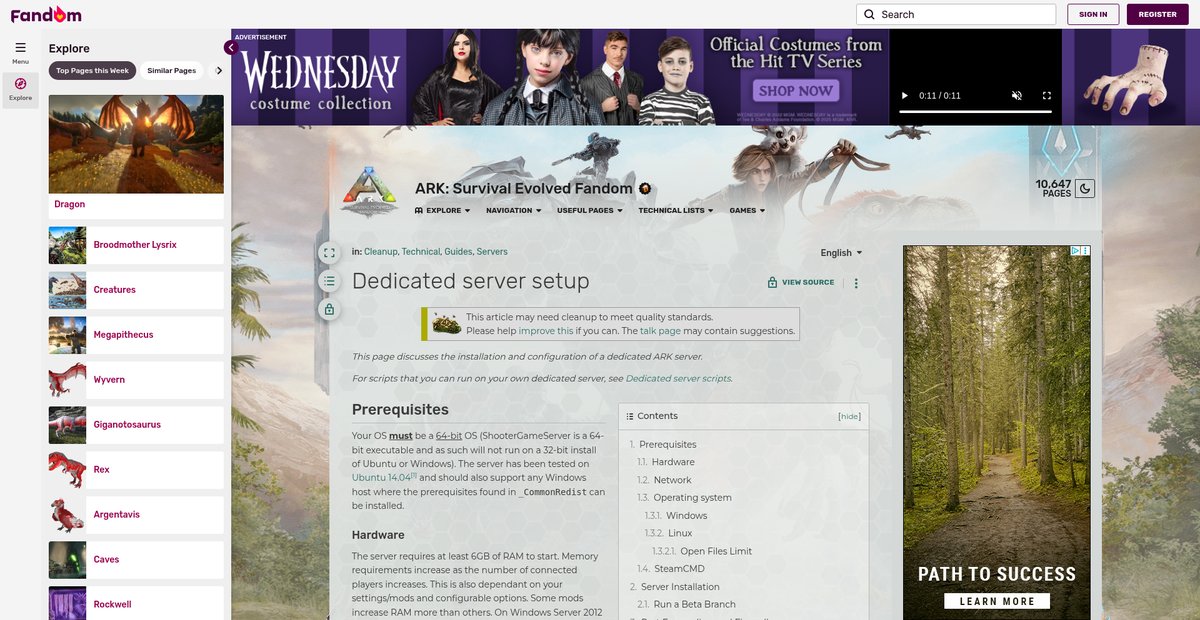 Dedicated server setup - ARK: Survival Evolved Wiki Screenshot