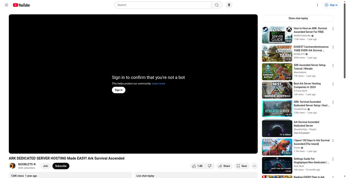 ARK DEDICATED SERVER HOSTING Made EASY! ... Screenshot