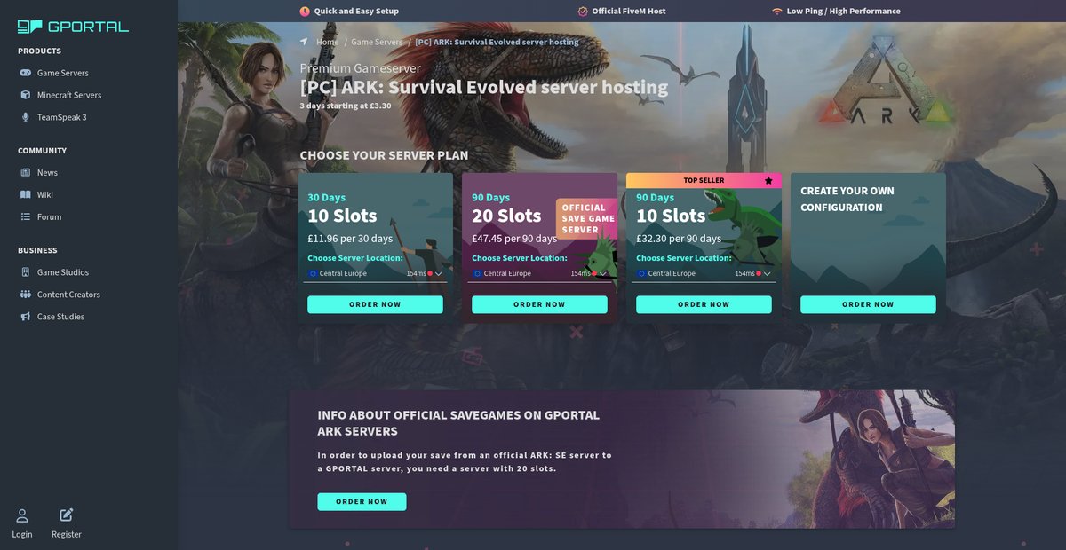 [PC] ARK: Survival Evolved server hosting Screenshot