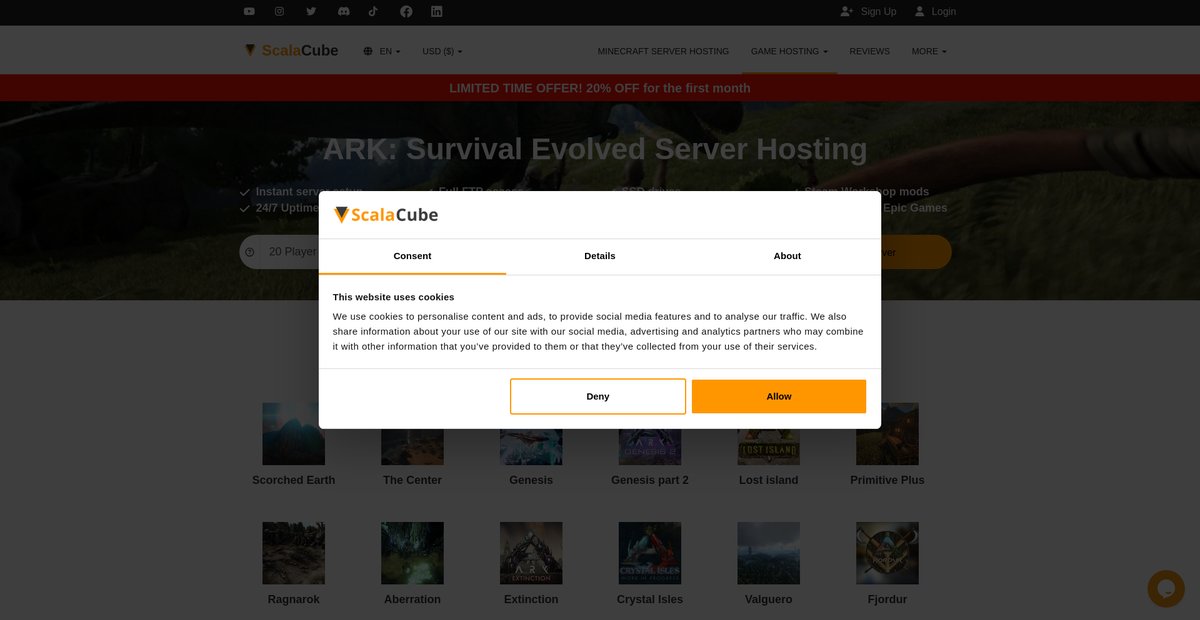 ARK: Survival Evolved Server Hosting Screenshot