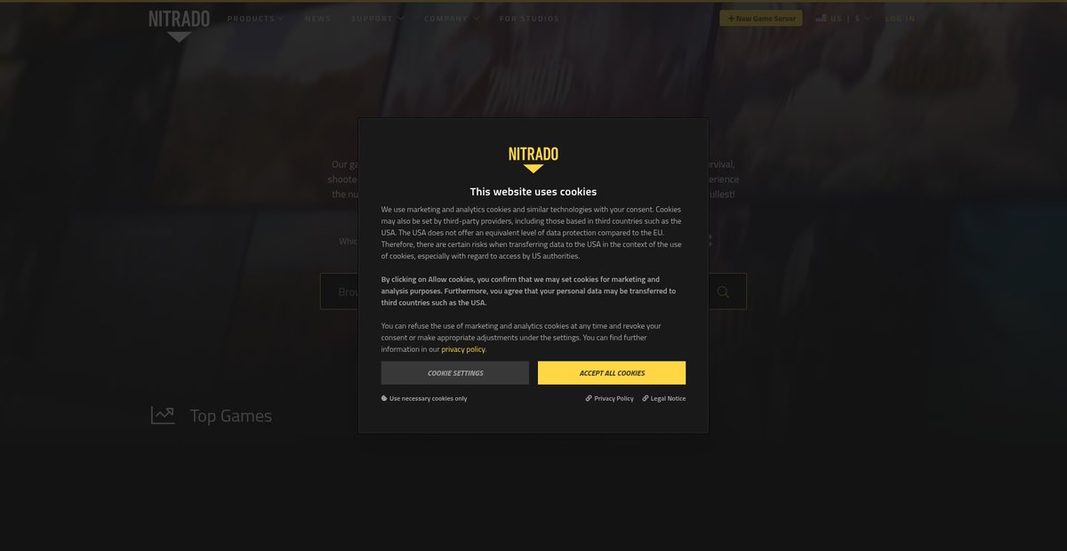 Nitrado Gameserver Screenshot