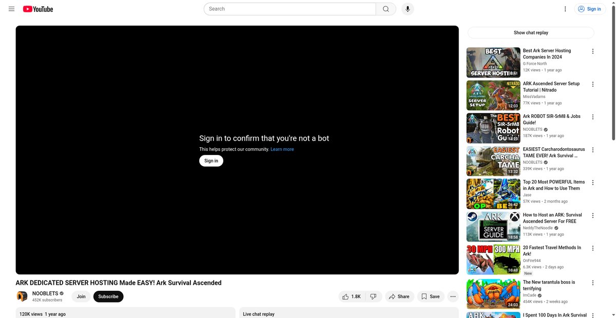 ARK DEDICATED SERVER HOSTING Made EASY! ... Screenshot