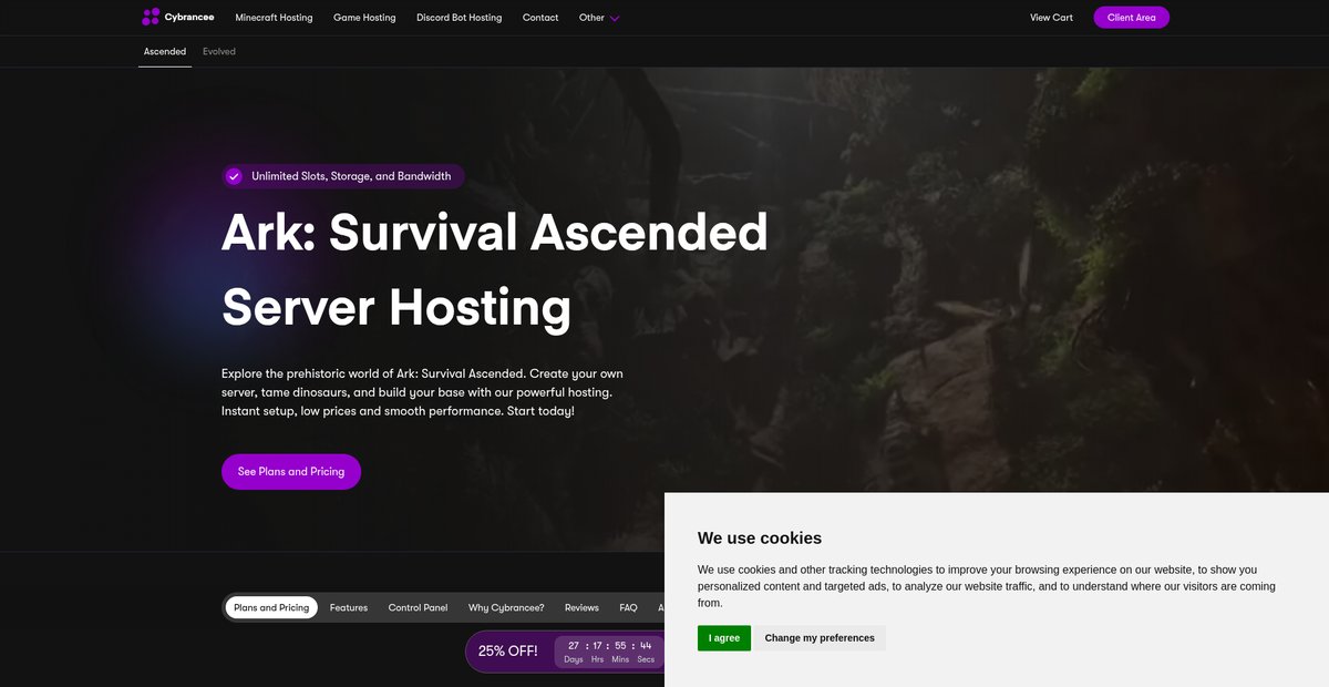 Ark: Survival Ascended Server Hosting Screenshot