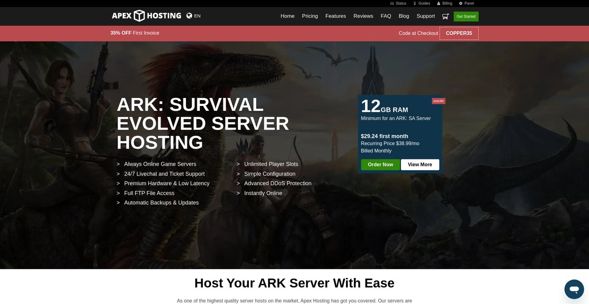 ARK: Survival Evolved Server Hosting Screenshot