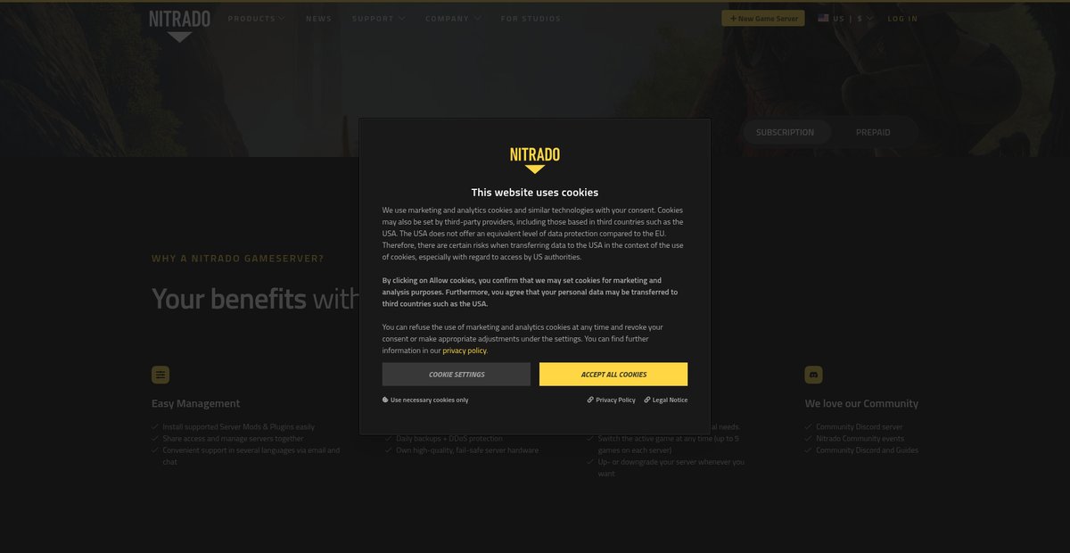 ARK Server Hosting - PC, Nintendo Switch, Xbox & PS4 Screenshot