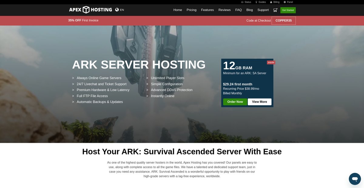 Rent an ARK: Survival Ascended Server Screenshot