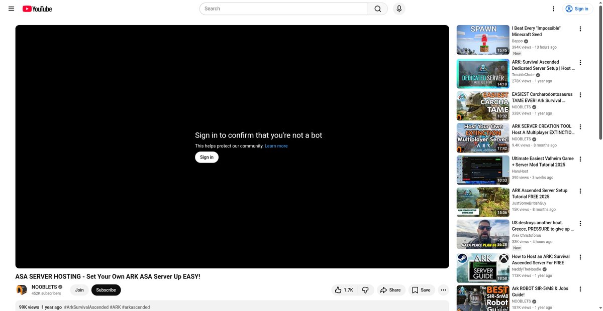 Set Your Own ARK ASA Server Up EASY! Screenshot