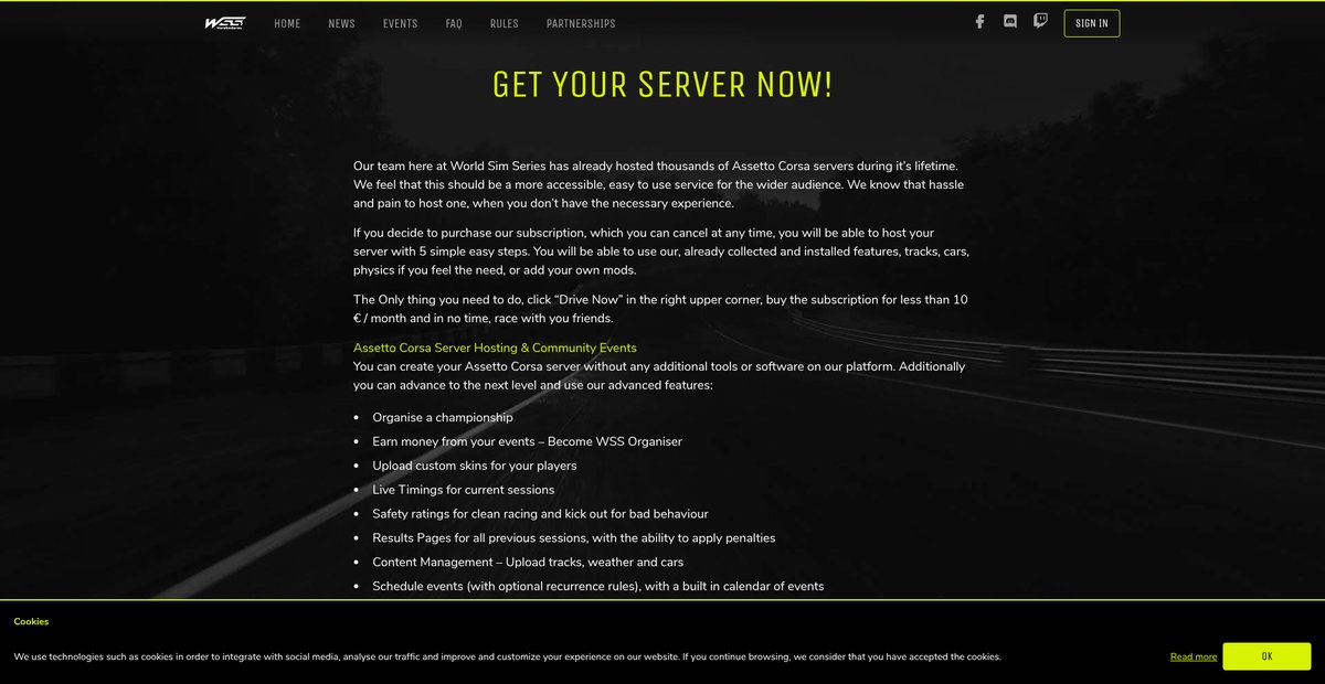 Get Your Server Now! Screenshot