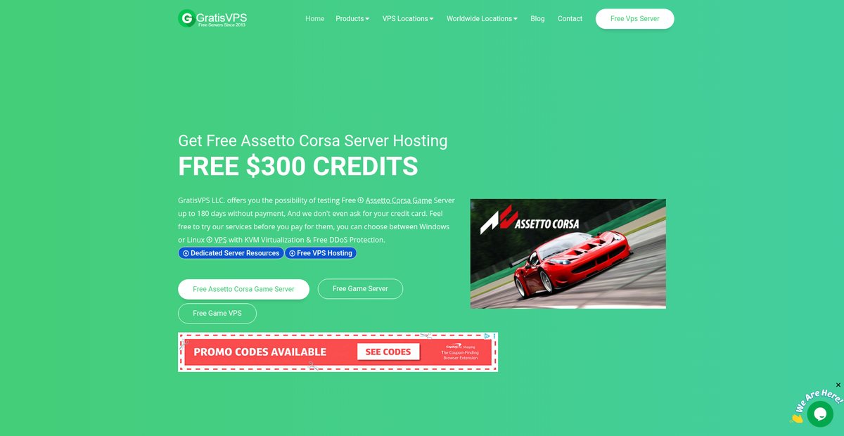 Free Assetto Corsa Game Server Screenshot