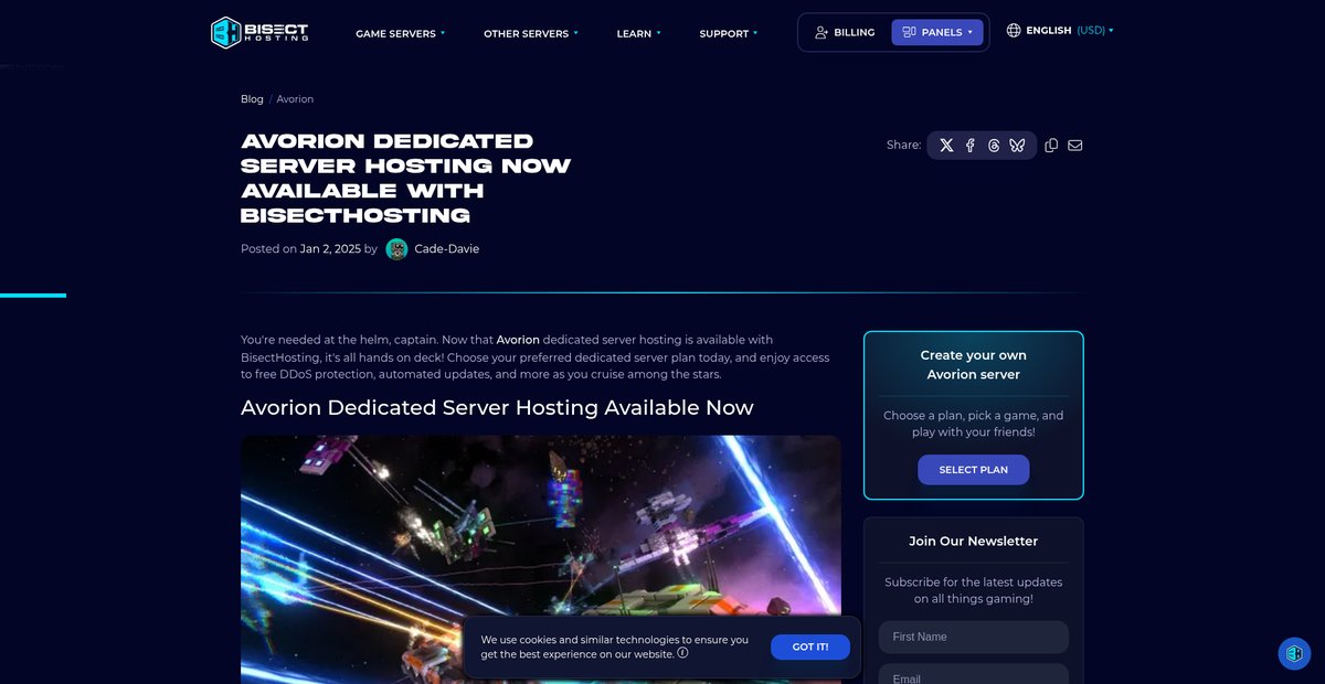 Avorion Dedicated Server Hosting Available Now Screenshot