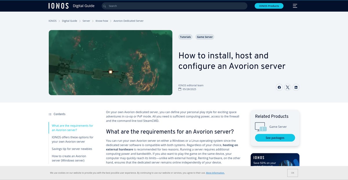 How to create and host an Avorion server Screenshot