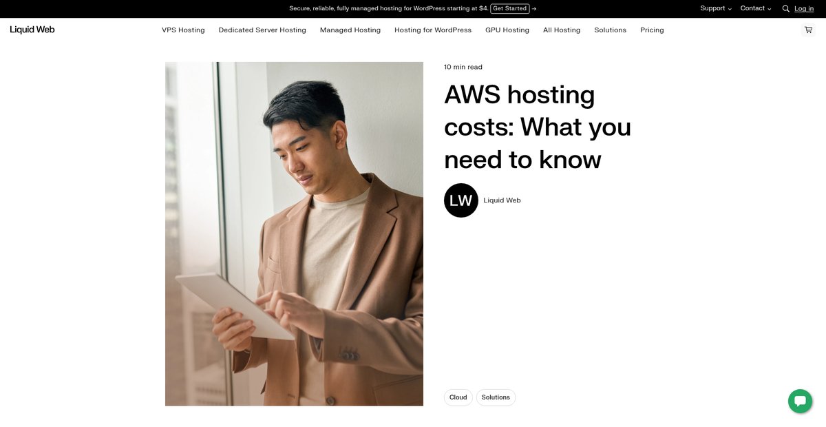 AWS Hosting Costs: What You Need to Know Screenshot