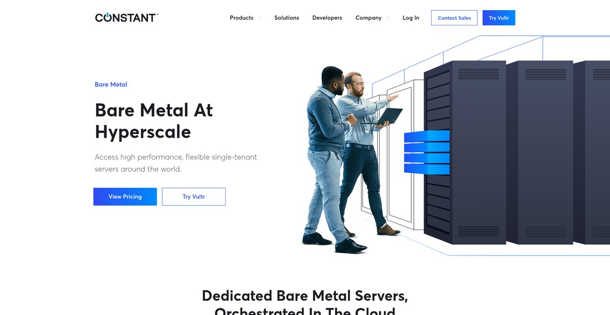 Constant - Global, Automated Cloud Infrastructure Provider Screenshot
