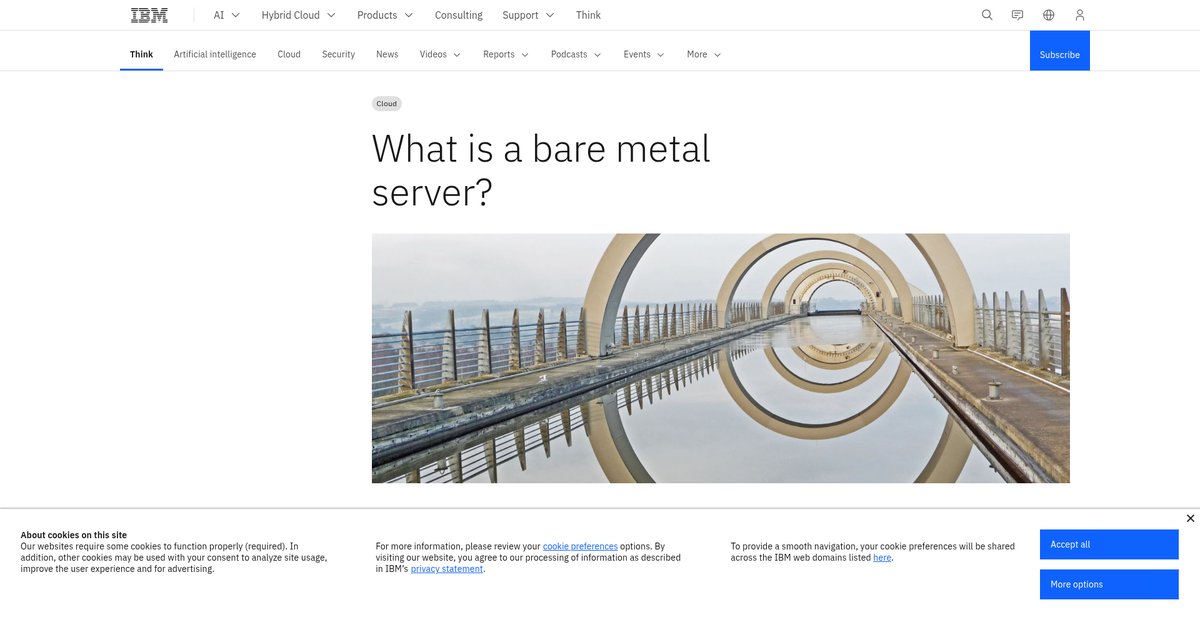 What Is a Bare Metal Server? Screenshot