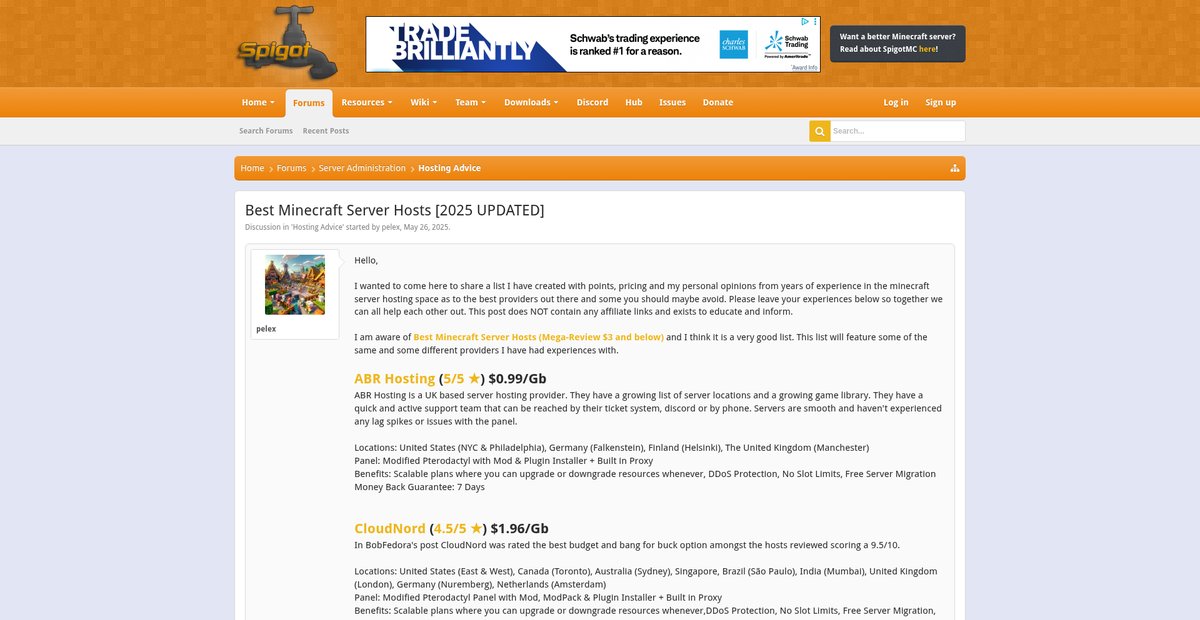 Best Minecraft Server Hosts [2025 UPDATED] Screenshot