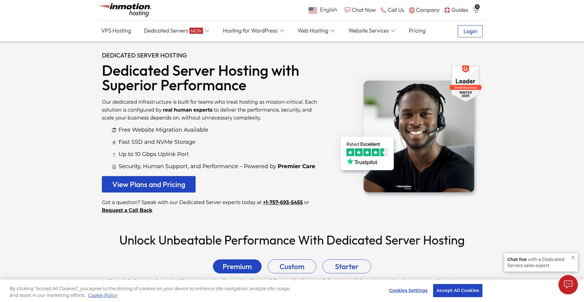 Best Dedicated Server Hosting 2025 Screenshot