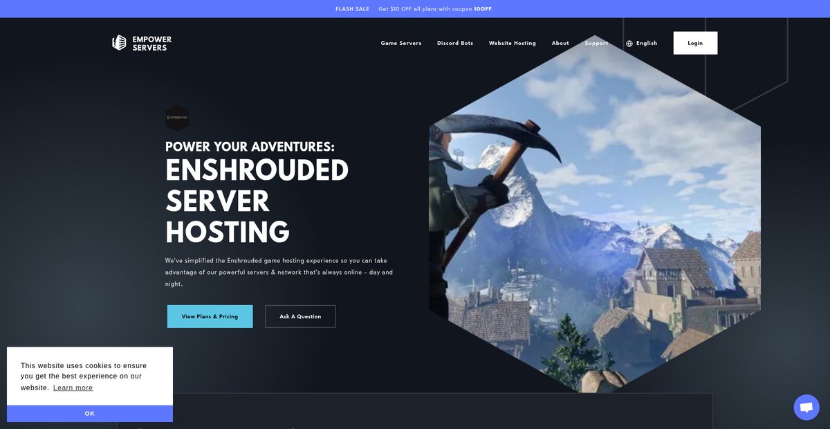 Enshrouded Server Hosting from $8.99/month Screenshot