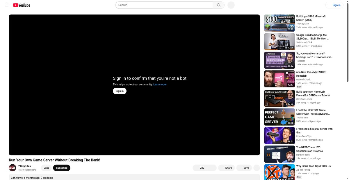 Run Your Own Game Server Without Breaking The Bank! Screenshot