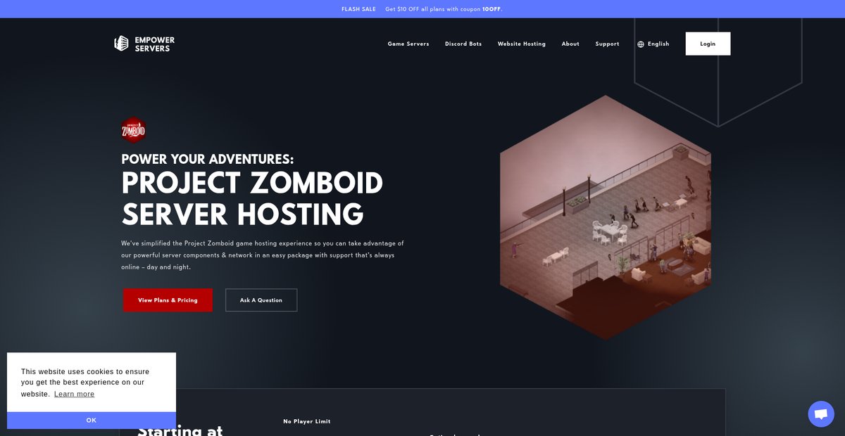 Project Zomboid Server Hosting for $9.99/month Screenshot