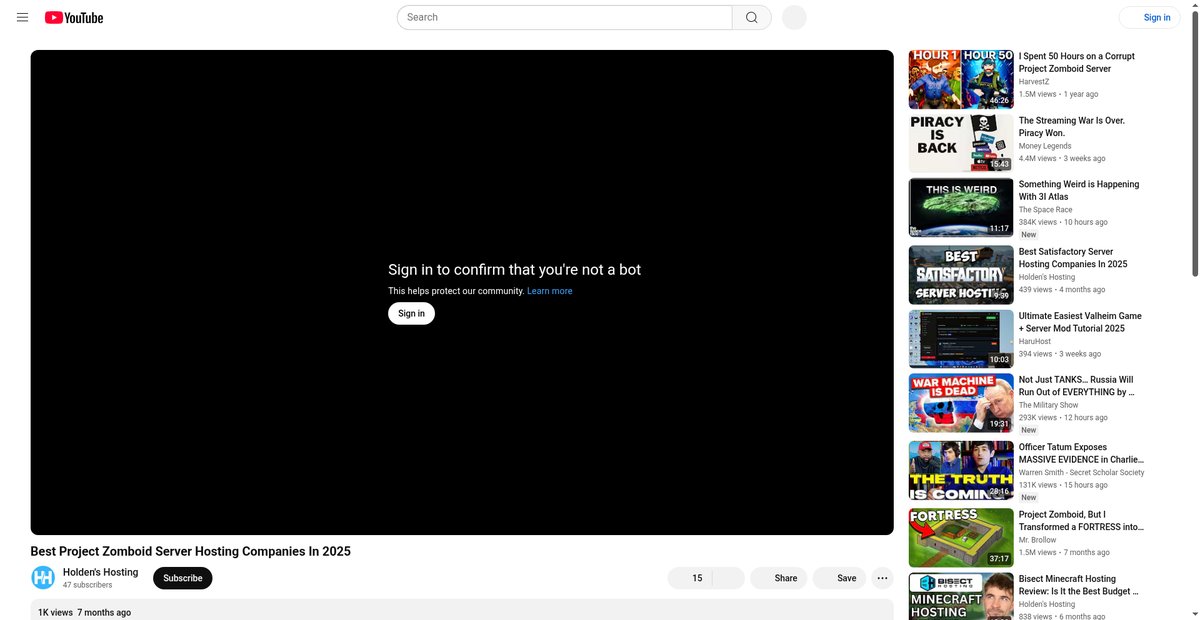 Best Project Zomboid Server Hosting Companies In 2025 Screenshot