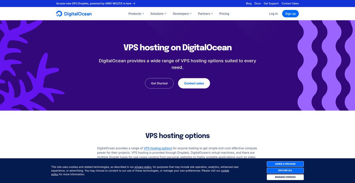 VPS Hosting Plans - Starting at $4/mo Screenshot