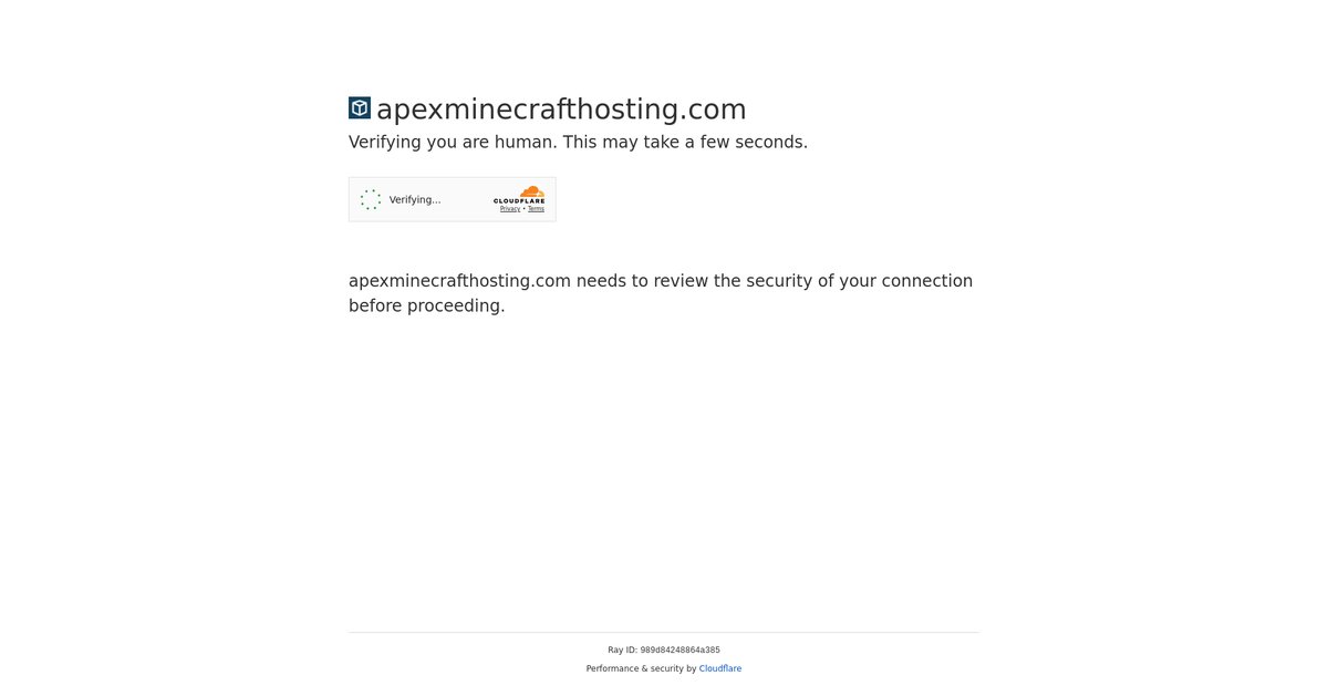 Apex Hosting Screenshot