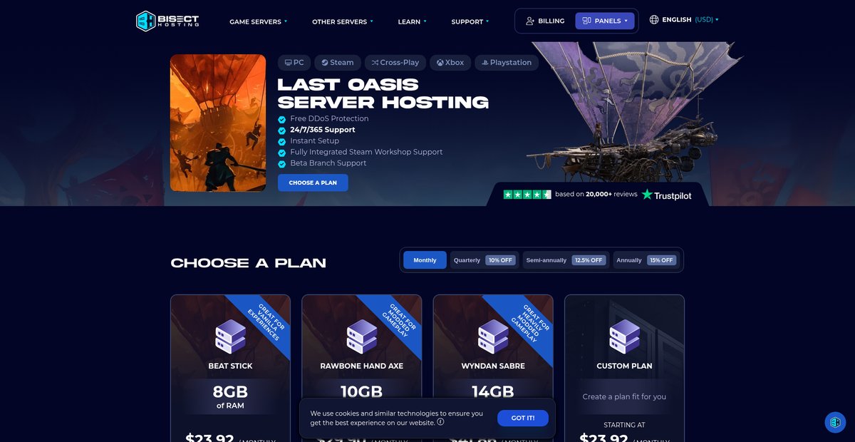 Last Oasis Server Hosting | Dedicated Server | BisectHosting Screenshot