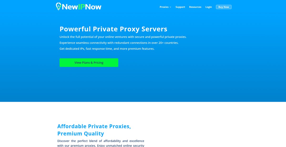 Buy Private Proxies: $0.88 per Dedicated Premium IP ... Screenshot