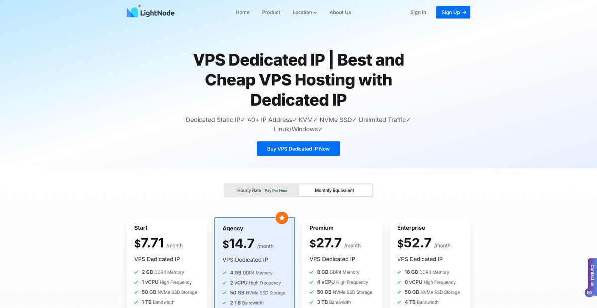 VPS Dedicated IP | Best and Cheap VPS Hosting with Dedicated IP Screenshot