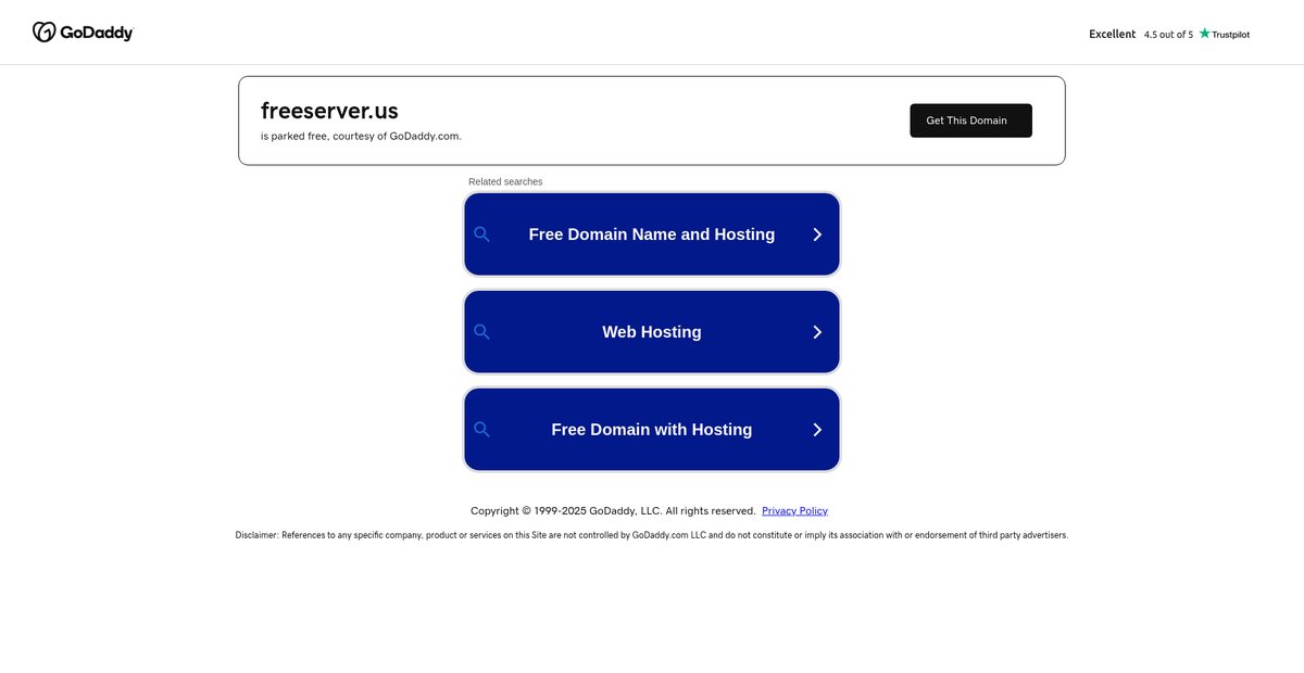 Free Server VPS in USA Screenshot