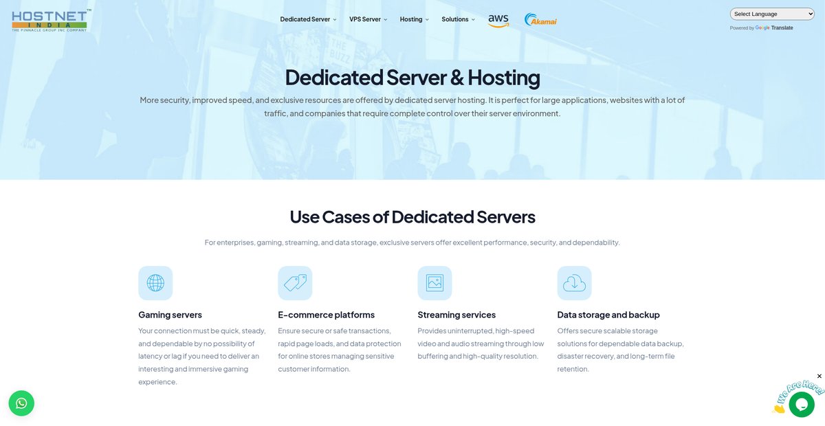 Buy Best Dedicated Server | Dedicated Hosting - Cheap Screenshot