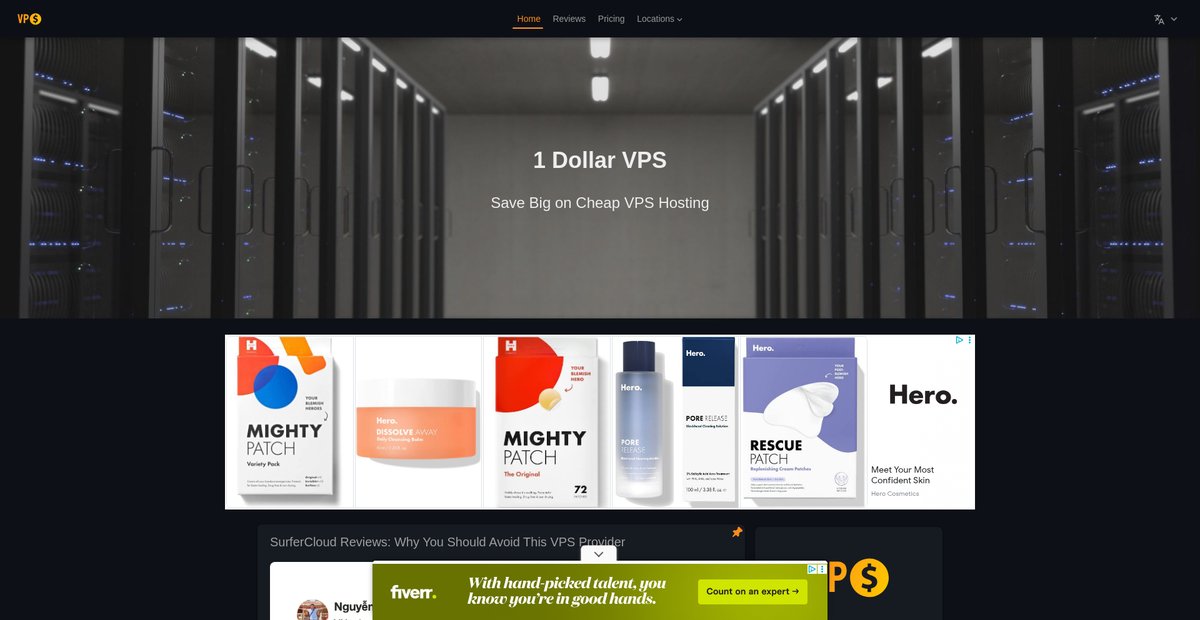 Save Big on Cheap VPS Hosting Screenshot