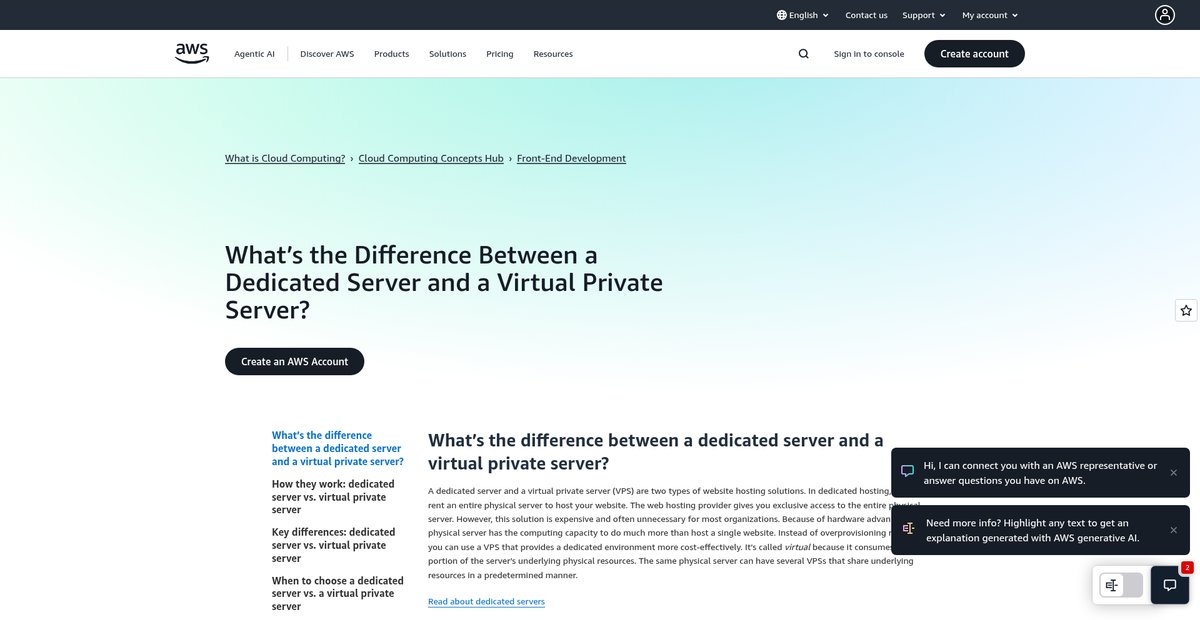 Dedicated Server vs VPS - Difference Between Hosting ... Screenshot