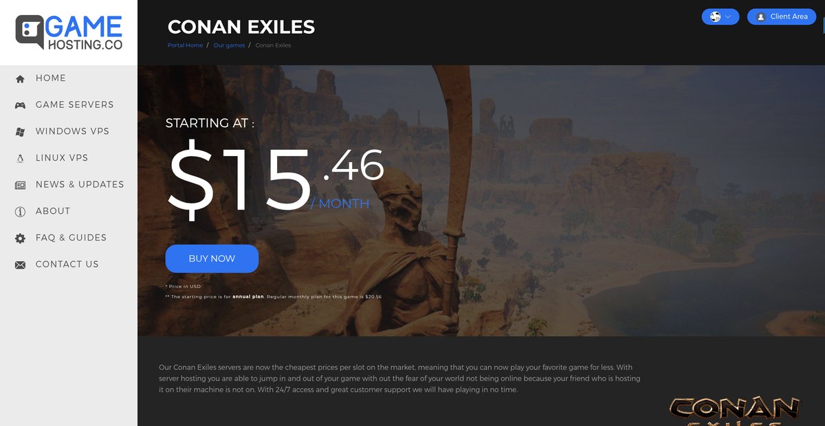 GameHosting.co - Conan Exiles Screenshot