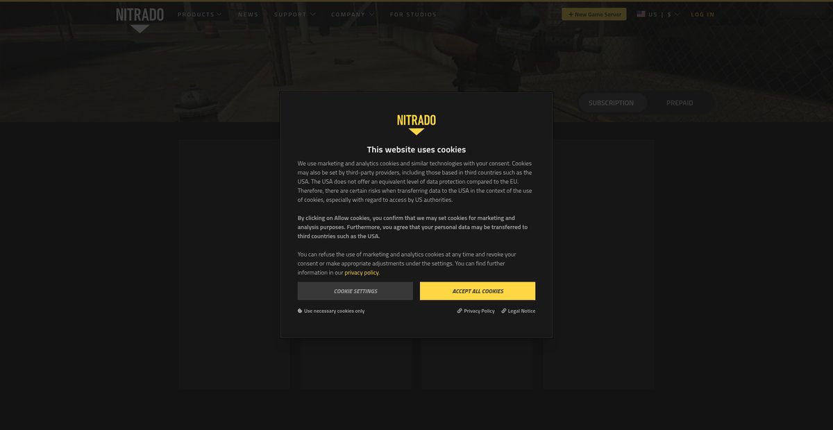 Rent Counter-Strike - cs Source Dedicated Server Hosting Screenshot