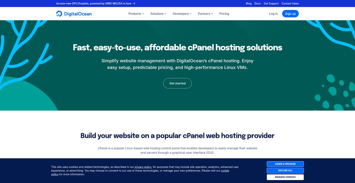 cPanel Hosting Screenshot