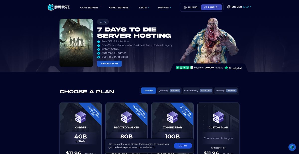 7 Days To Die Server Hosting Screenshot