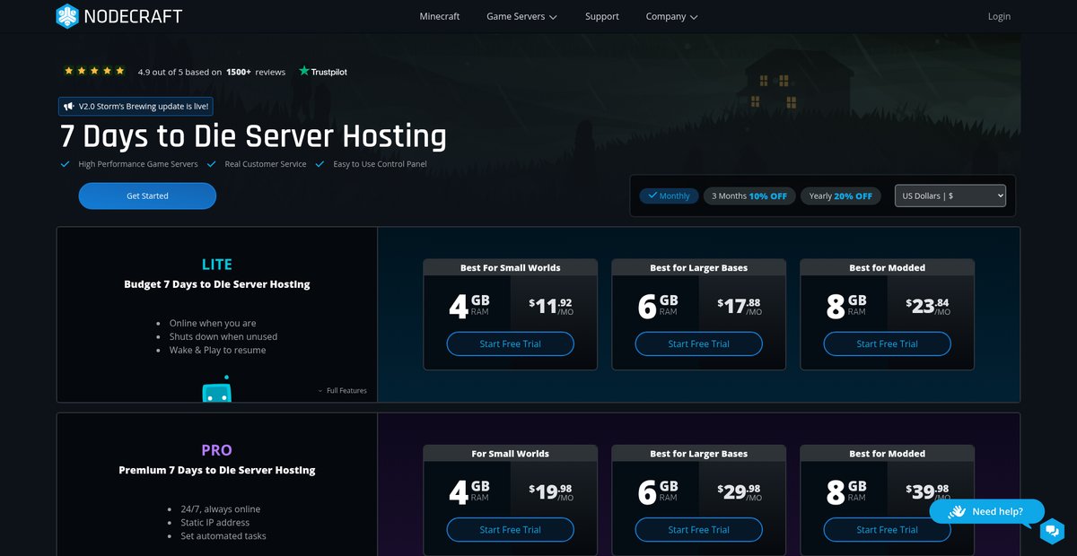 7 Days to Die Server Hosting Screenshot