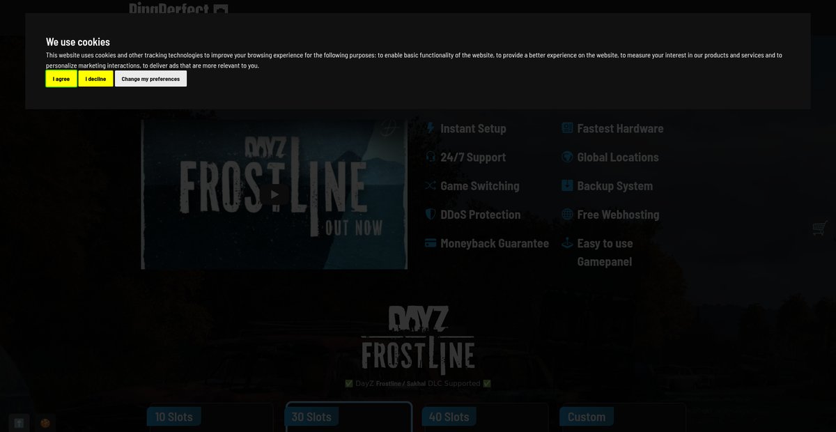 DayZ Game Server Hosting Screenshot