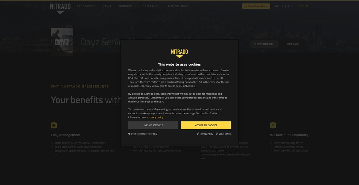 DayZ Server Hosting - PC, PS4 & Xbox Screenshot