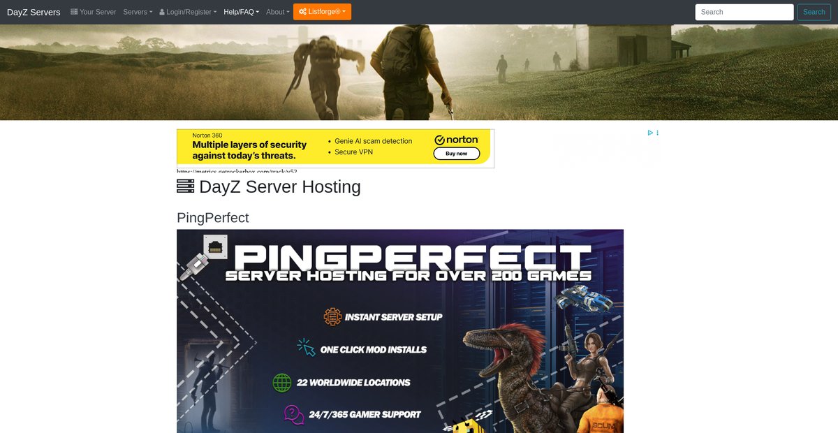 DayZ Server Hosting Screenshot