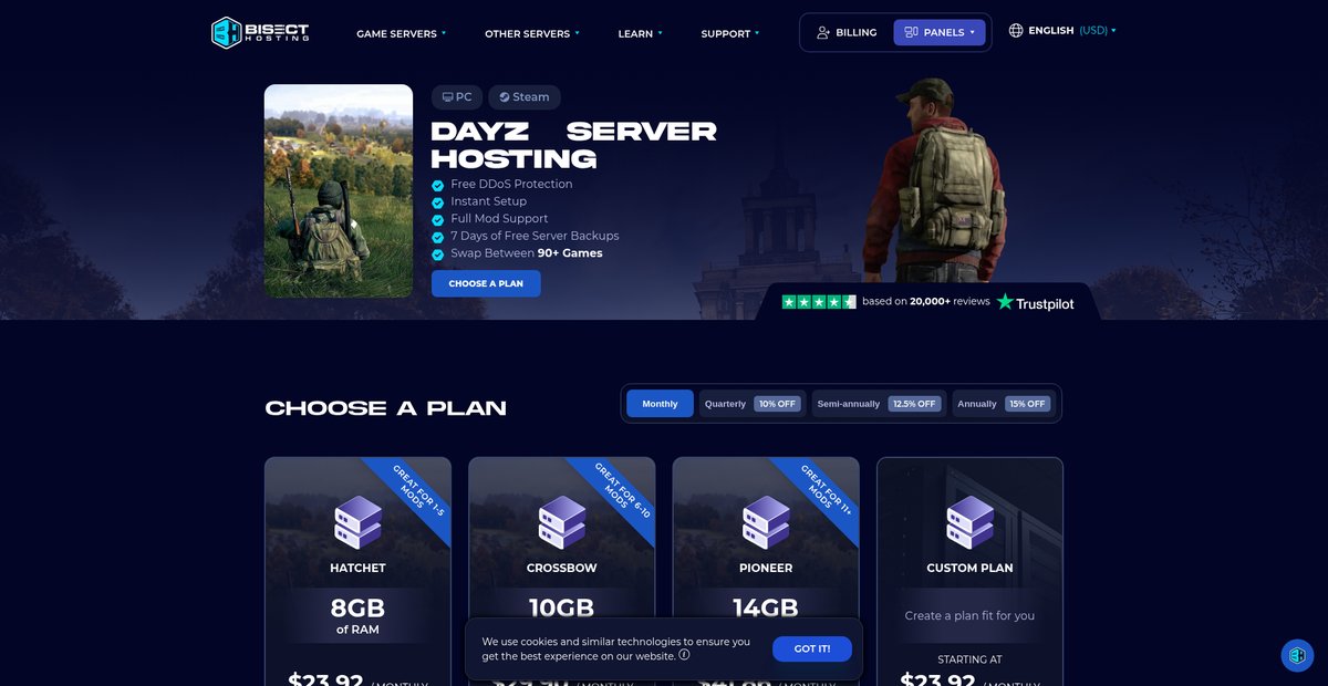 DayZ Standalone Server Hosting | Dedicated Servers Screenshot