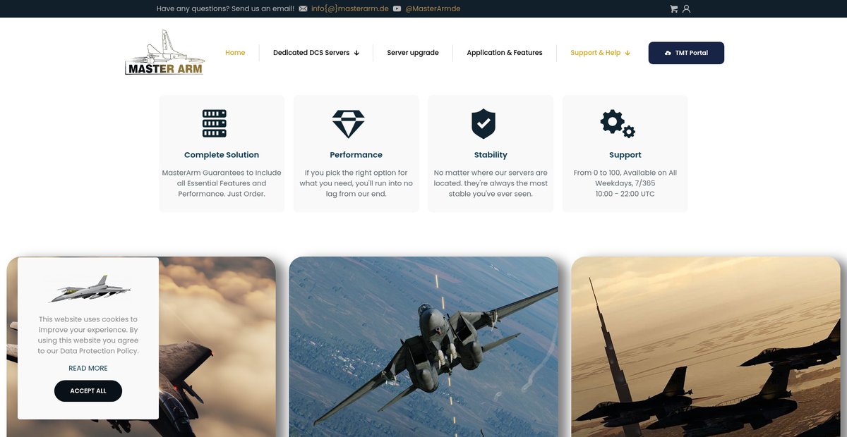 MASTERARM - DCS Server Screenshot