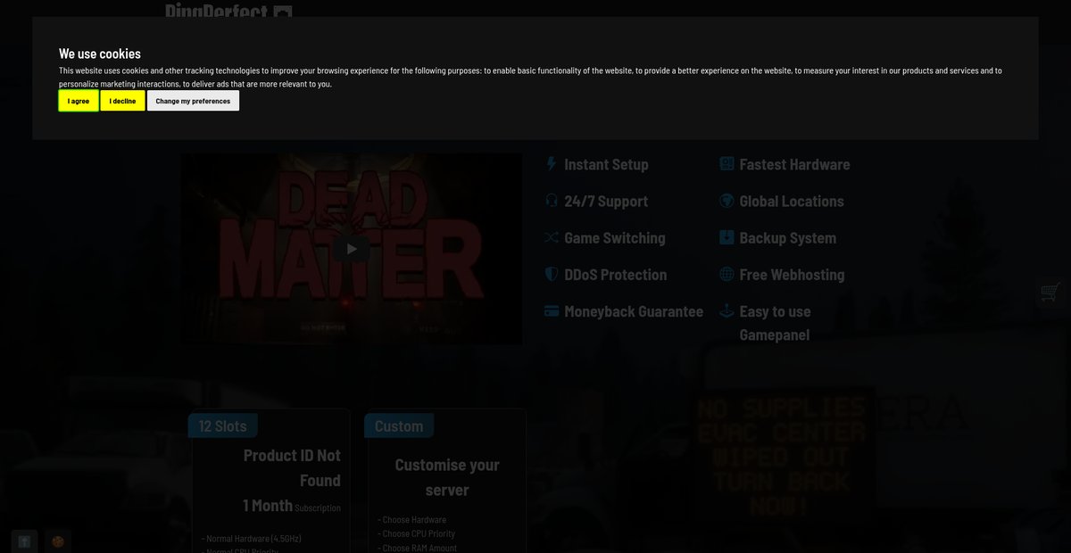 DEAD MATTER Game Server Hosting Screenshot