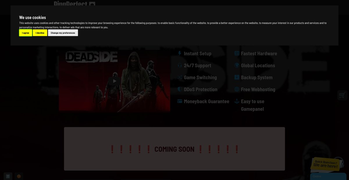 DEADSIDE Game Server Hosting Screenshot