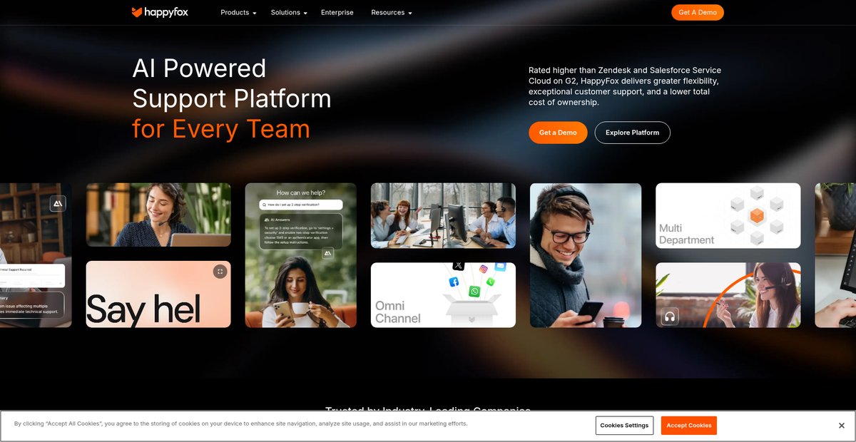 Help Desk Ticket Management Software Screenshot