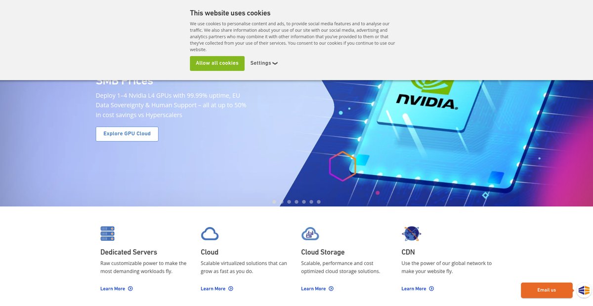 Infrastructure as a Service (IaaS) & Cloud Screenshot