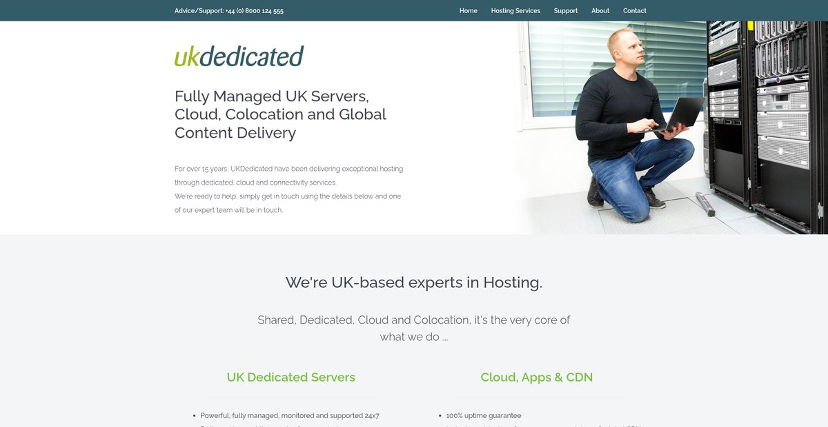 UK Dedicated Servers – Managed Dedicated Servers – UK ... Screenshot